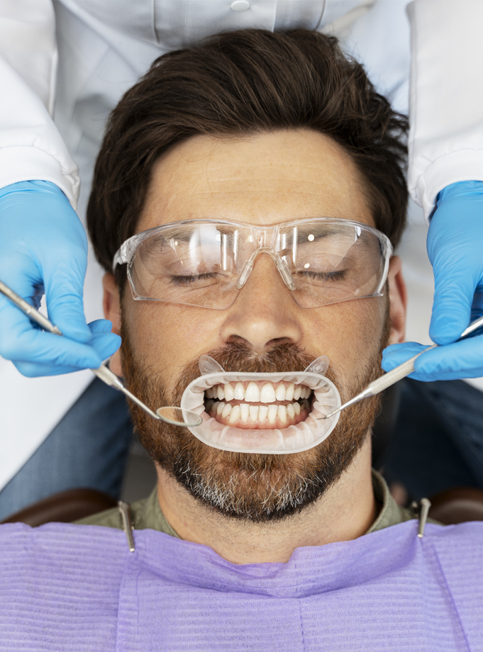Maintain a healthy smile with our restorative dental services.